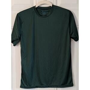 Opna Athletic T-shirt Youth Size Large Moisture-Wicking, Quick-Dry Green